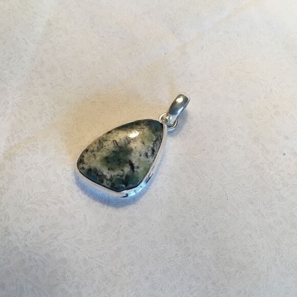 NWOT. Sterling Silver K2 Azurite Pendant - Picture 5 of 7